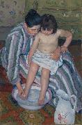 Mary Cassatt The Childs Bath USA oil painting artist